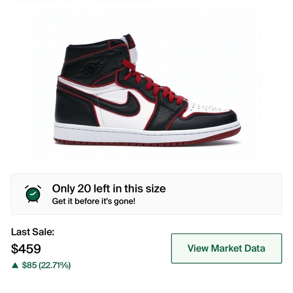 Jordan 1 “bloodline” - Picture 5 of 9